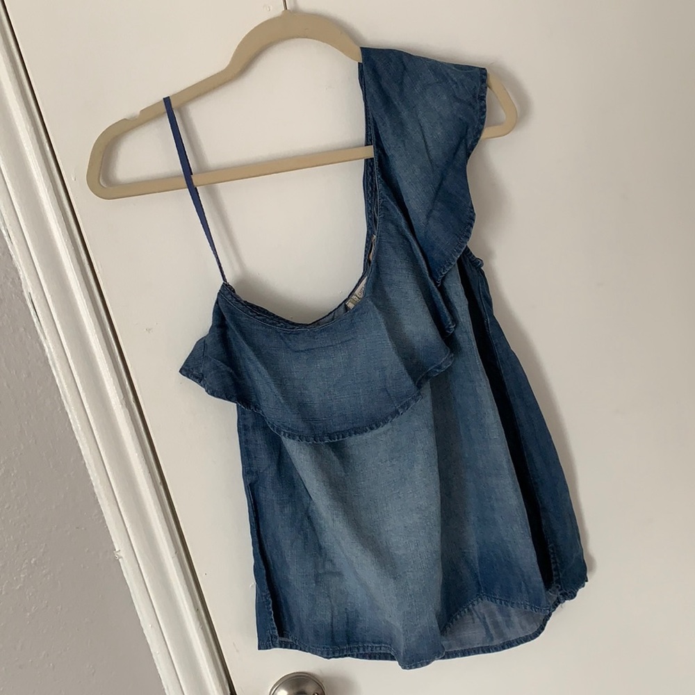 Denim top
